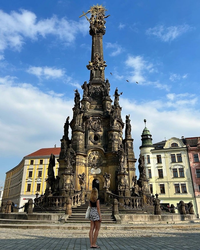 Cột của Chúa Ba Ngôi là điểm tham quan ở thành phố Olomouc