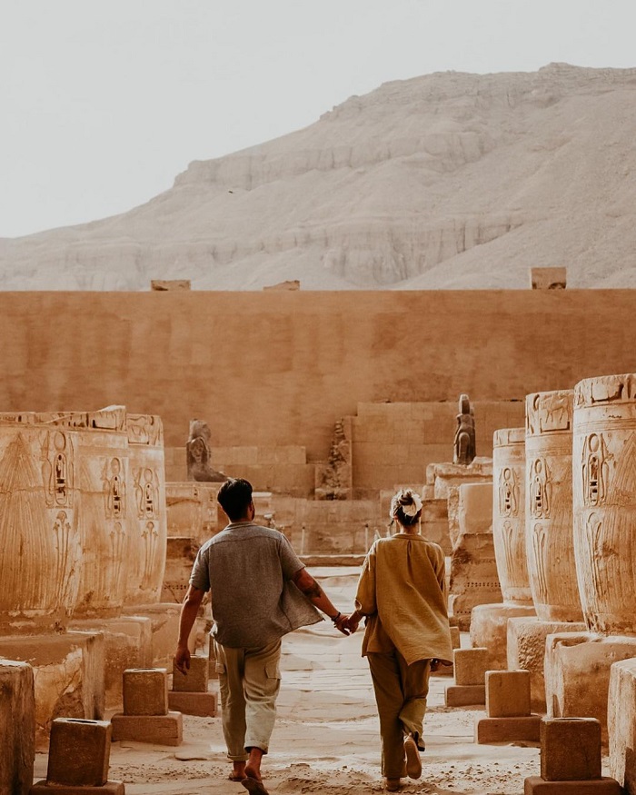 Tham quan đền Medinat Habu Ai Cập