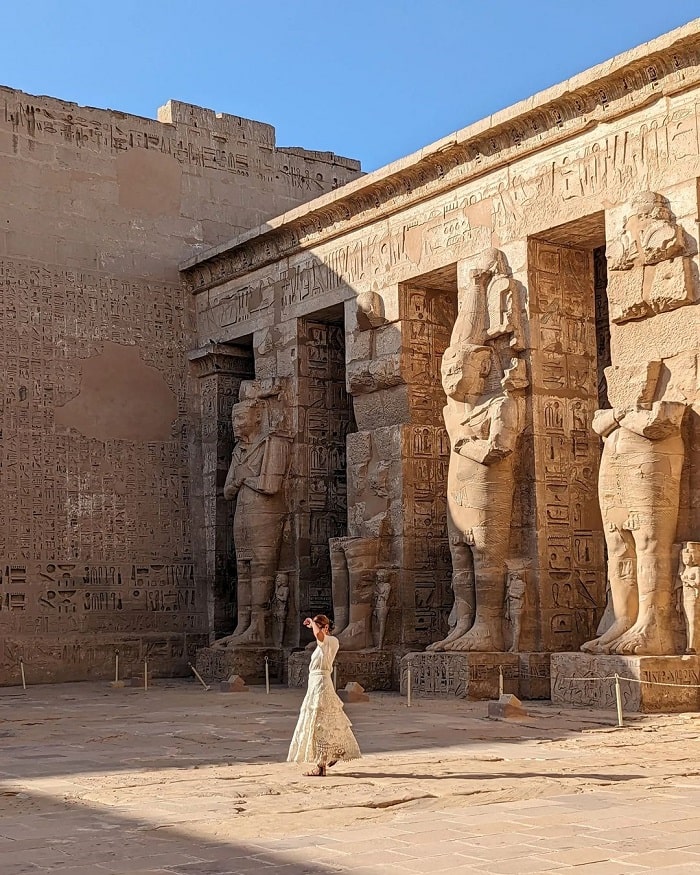 Đền Medinat Habu Ai Cập