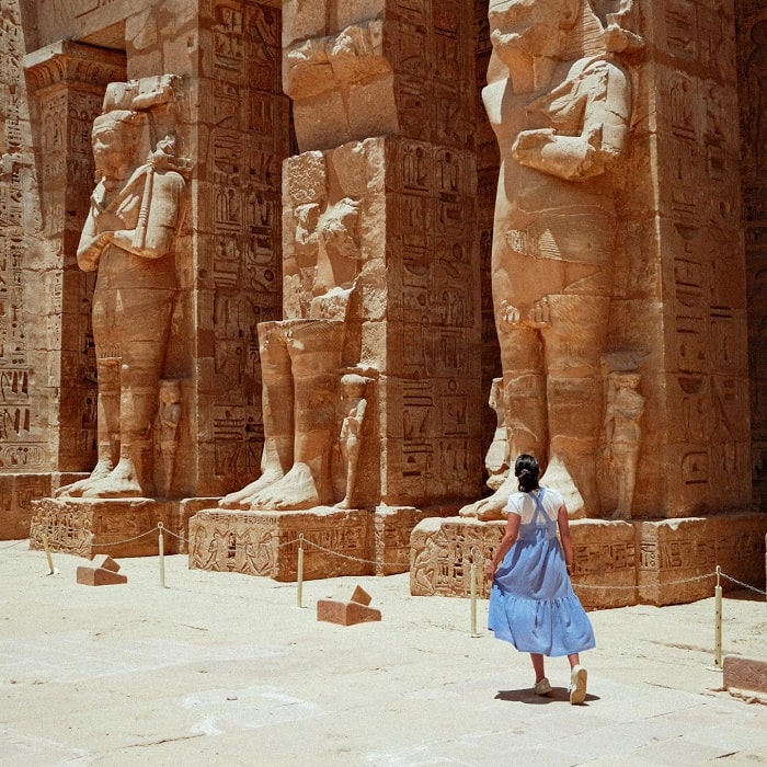 Tham quan đền Medinat Habu Ai Cập