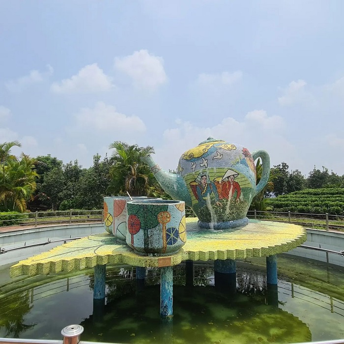 Không gian Văn hóa trà Tân Cương rộng 2,6 ha
