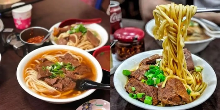 Lao Zhang beef noodles - quán ăn ngon Đài Bắc