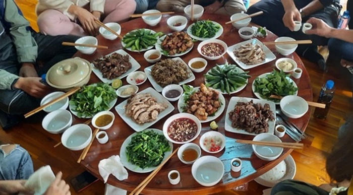 quán ăn ngon ở Mai Châu - Dung Hoà