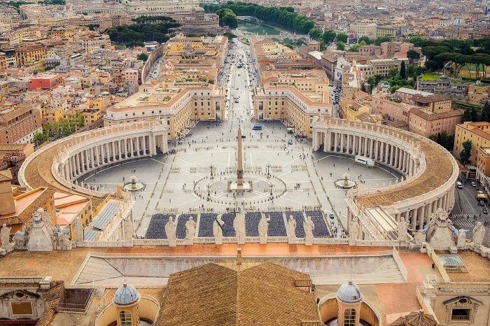 Kinh nghiệm du lịch Vatican - nên đi chơi ở Quảng trường St.Peter