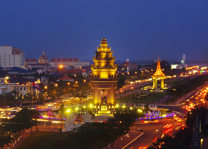 Phnom Penh về đêm