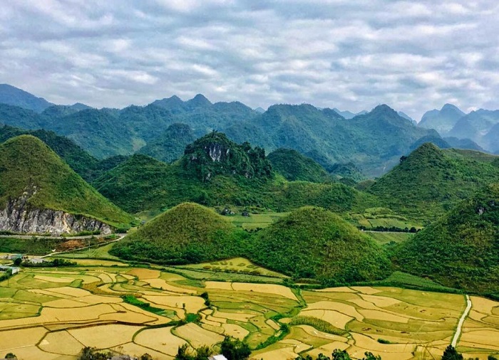 Núi đôi Cô Tiên – tuyệt tác thiên nhiên hùng vĩ của Hà Giang