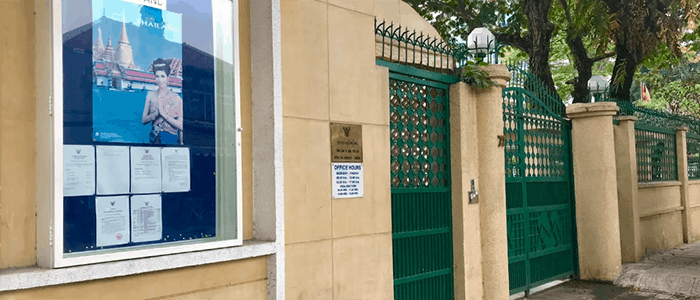 Đại sứ quán Thái Lan ở Việt Nam có văn phòng tại Hà Nội và TPHCM