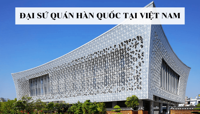 Đại sứ quán Hàn Quốc ở Việt Nam có văn phòng tại Hà Nội và TPHCM.