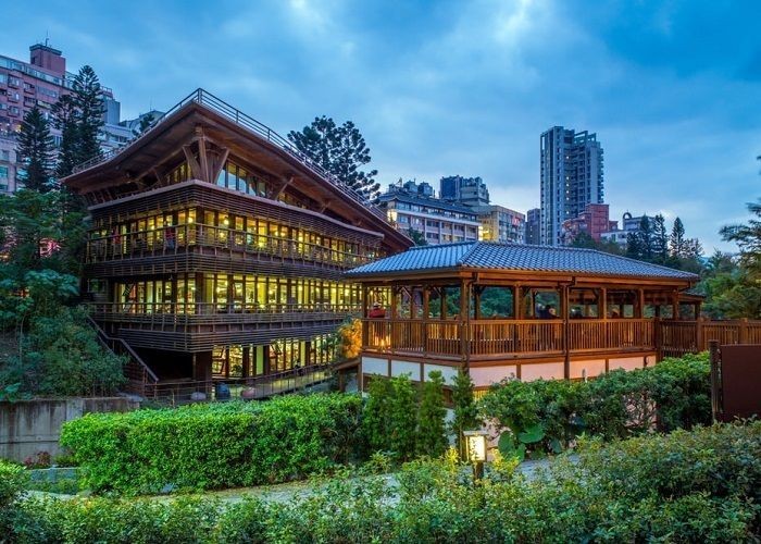 Thư viện xanh với kiến trúc độc đáo tại Beitou-  xin visa Đài Loan có khó không