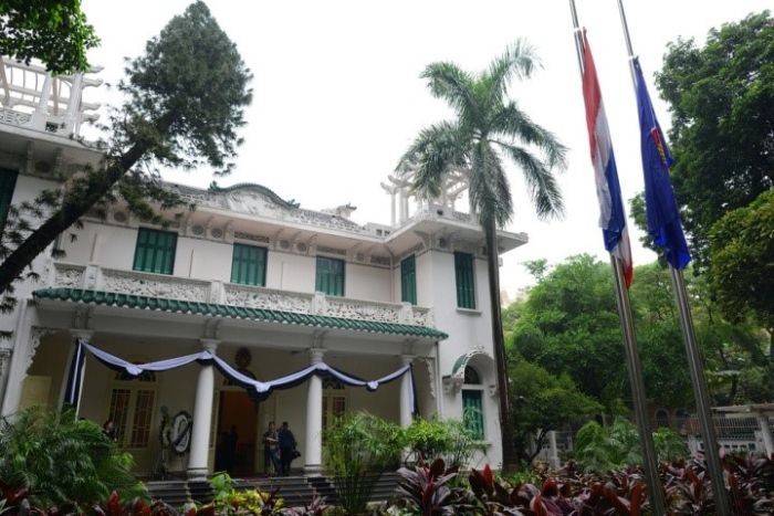 Làm thủ tục xin visa tại Đại sứ quán Thái Lan ở Hà Nội.
