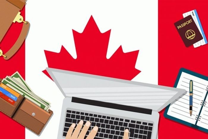 Có thể nộp hồ sơ xin cấp visa online. - lệ phí xin visa Canada