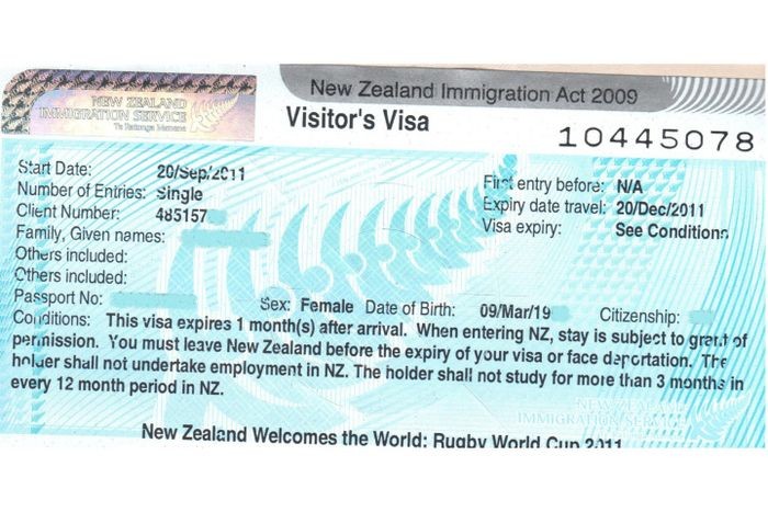 Du lịch New Zealand cần phải làm thủ tục cấp Visitor Visa. - Xin visa New Zealand mất bao lâu