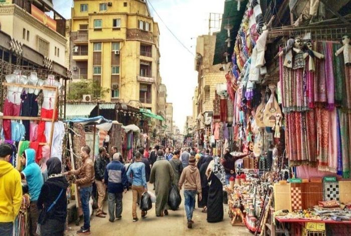 Khu chợ sầm uất của người Ai Cập -hồ sơ xin visa Ai Cập