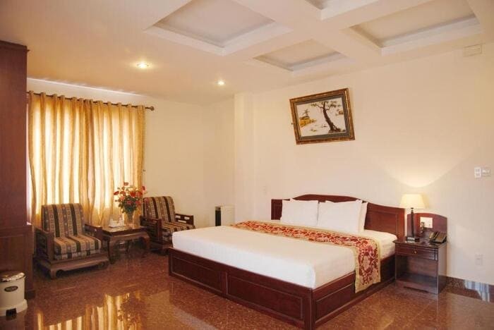 Khách sạn 3 sao ở Đà Lạt - Không gian khách sạn sạch sẽ, gần gũi tạo được thiện cảm của du khách
