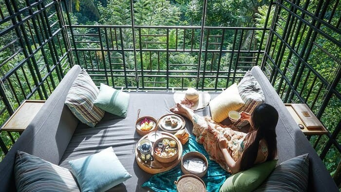 Khách sạn 5 sao ở Bali - Các view check in cực chất tại khách sạn Hoshinoya Ubud 