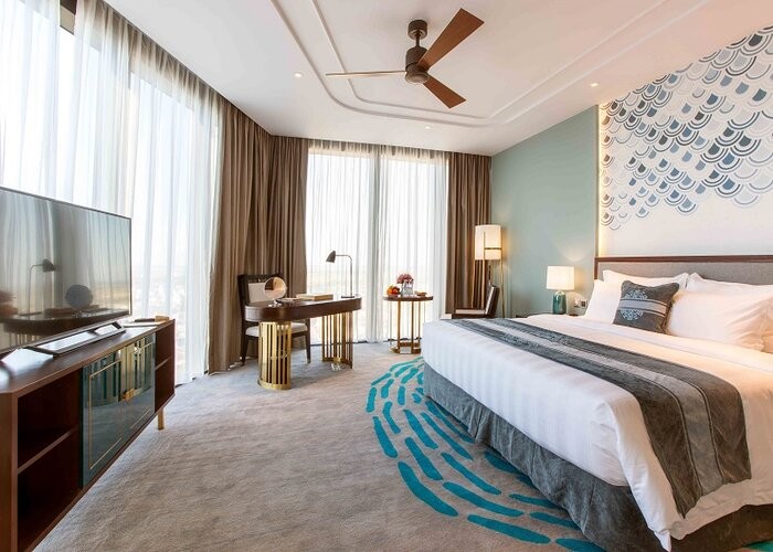 Khách sạn đẹp ở Huế - Vẻ đẹp phòng ngủ sang trọng, đầy tiện nghi tại Melia Vinpearl Hue