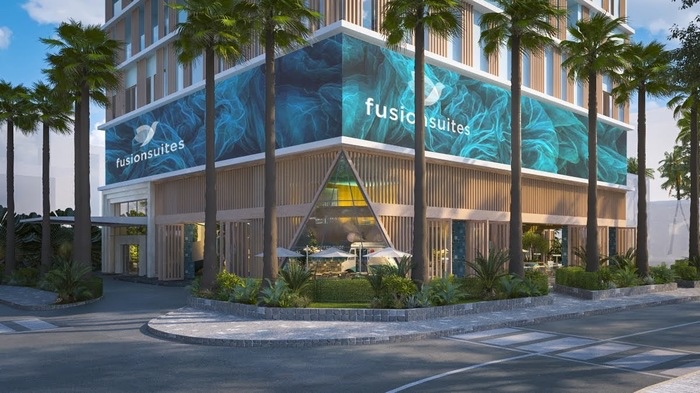 khách sạn đẹp ở Vũng Tàu - Mặt tiền khách sạn Fusion Suites Vũng Tàu