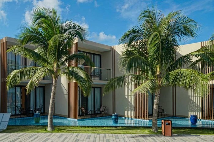 khách sạn đẹp ở Vũng Tàu - Phòng nghỉ đậm phong cách nhiệt đới tại Marina Bay Vũng Tàu Resort & Spa 