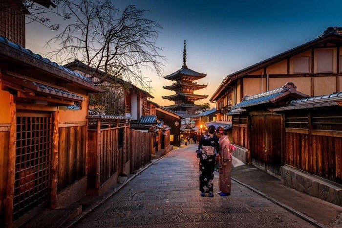 Tour du lịch Free & Easy Nhật Bản đi Kyoto