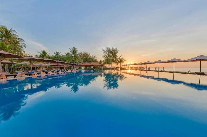 Resort ở Phan Thiết -  Khu vực hồ bơi ngoài trời là điểm sáng của resort nghỉ dưỡng Seahorse