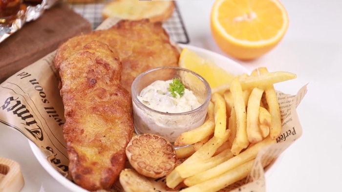 Món fish and chips trứ danh của nền ẩm thực Anh quốc
