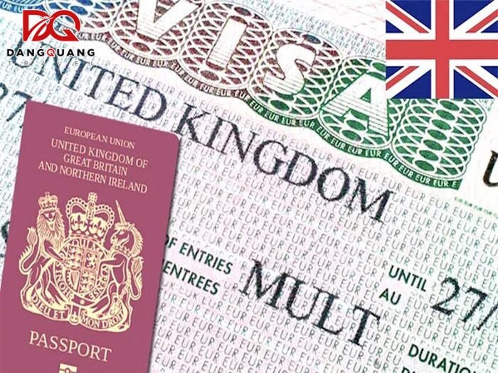 Visa chấp nhận nhập cảnh vào Vương quốc Anh. Ảnh: kham pha the gioi