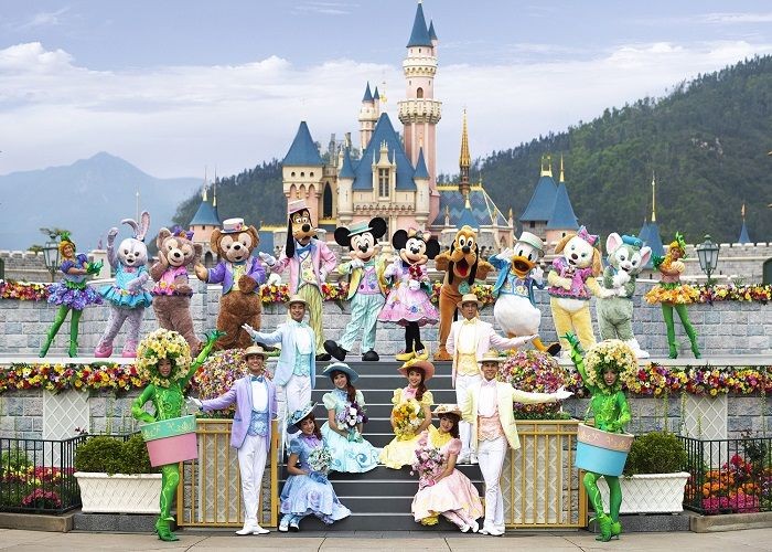 Hình ảnh Disneyland Hong Kong hoành tráng.- Du lịch Hồng Kông giá rẻ