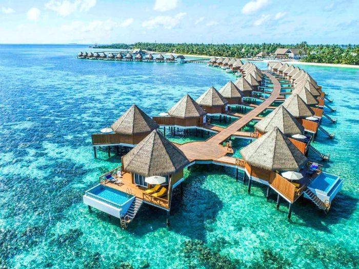 Hệ thống khách sạn nhà nghỉ ở đây -Du lịch Maldives giá rẻ