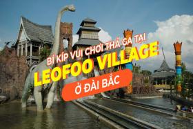 Ghé thăm Leofoo Village Đài Loan – thế giới 4 sắc tuyệt hảo