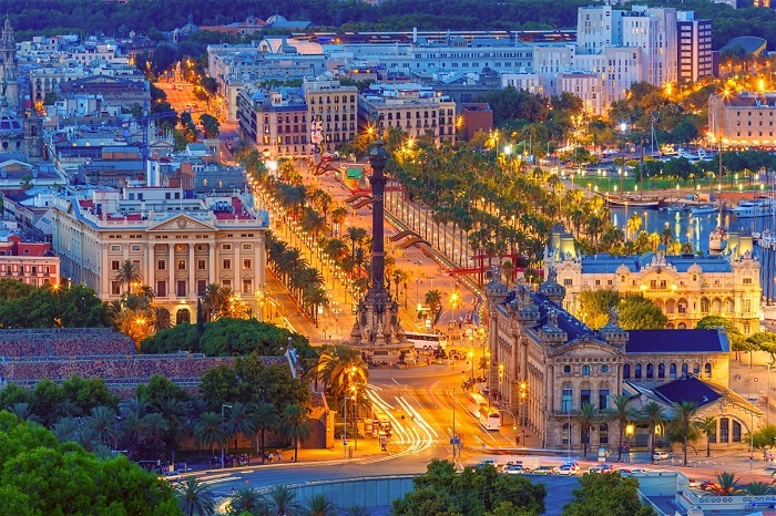 Barcelona thành phố sôi động bậc nhất Nam Âu