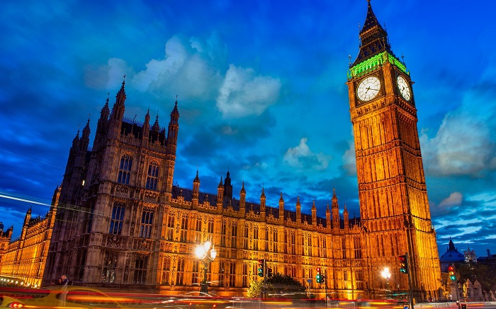 Tháp đồng hồ Big Ben - biểu tượng của nước Anh