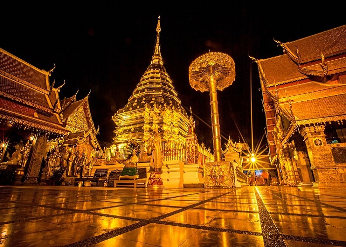 Kiến trúc chùa Phrathat Doi Suthep