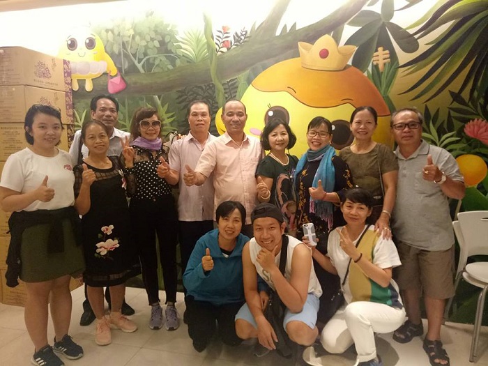 Đoàn khách trải nghiệm tại Đài Loan