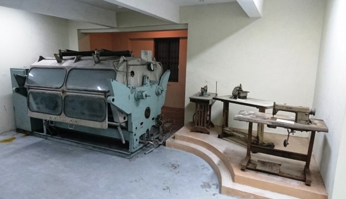 Bảo tàng dệt Nam Định - máy dệt