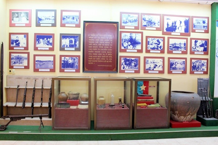 Bảo tàng thành phố Cần Thơ - khu trưng bày tầng 2