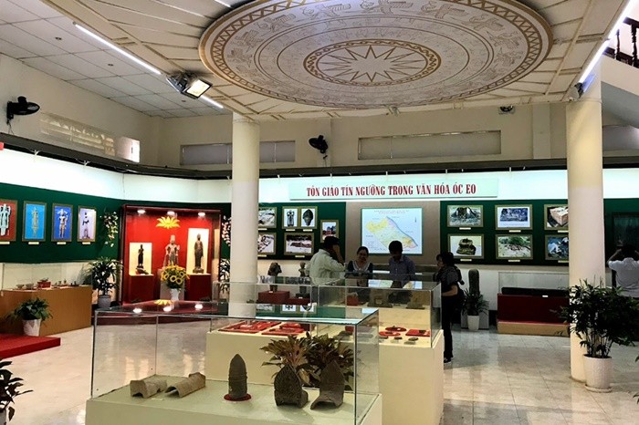 Bảo tàng thành phố Cần Thơ - khu trưng bày văn hóa Óc Eo