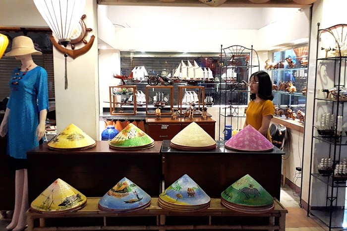Can Tho Ancient Market - a hat shop