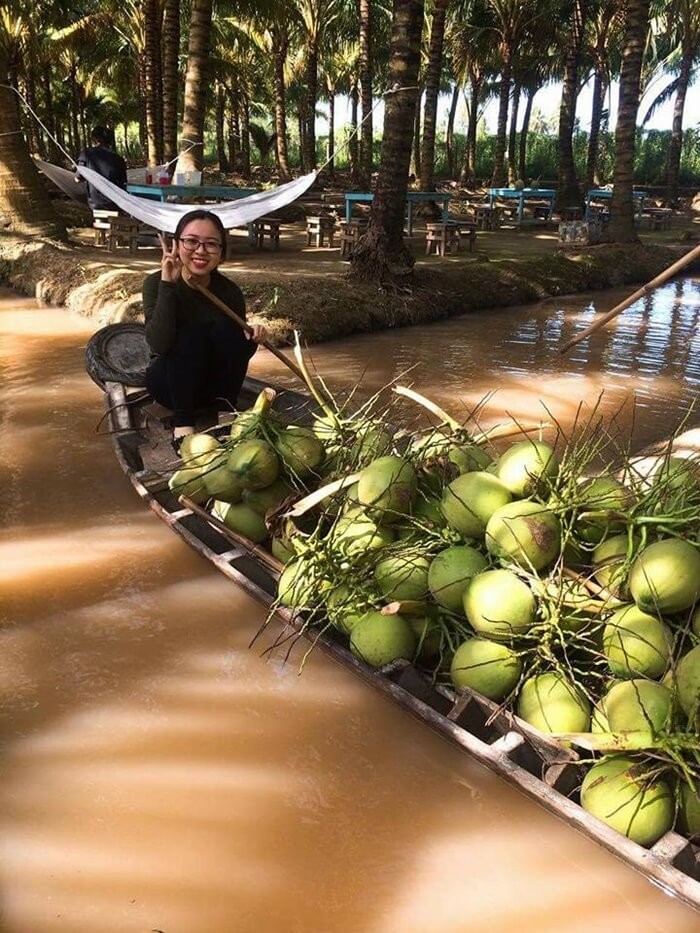 Cu Lao Tan Loc - Tan Loc coconut garden
