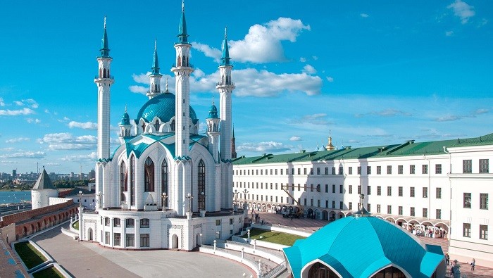 Kazan Kremlin - cung điện và lâu đài ở Nga