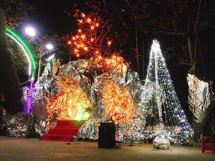 The place to welcome Christmas in Nam Dinh - Hai Minh parish