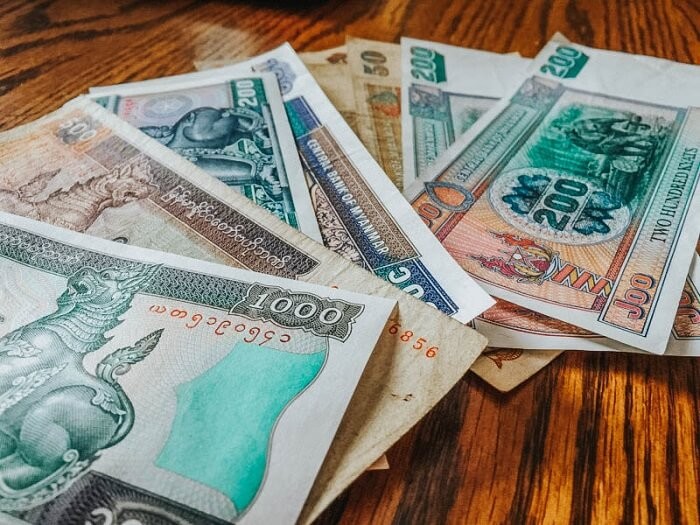 Myanmar dùng tiền gì? - tiền giấy