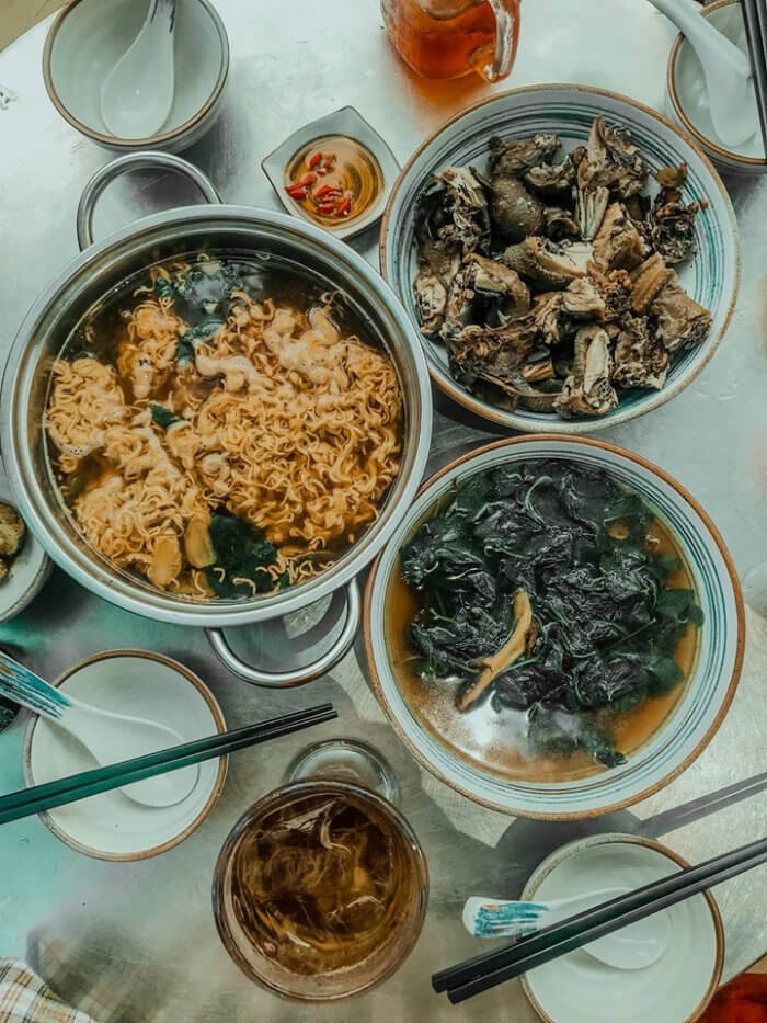 Tourism Kon Plong - chicken stew