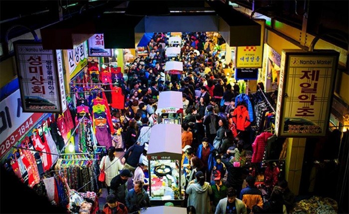 Chợ Nambu - du lịch thành phố Jeonju Hàn Quốc