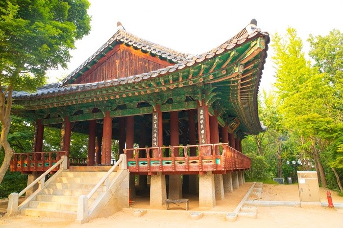 Di tích lịch sử Omokdae - du lịch thành phố Jeonju Hàn Quốc