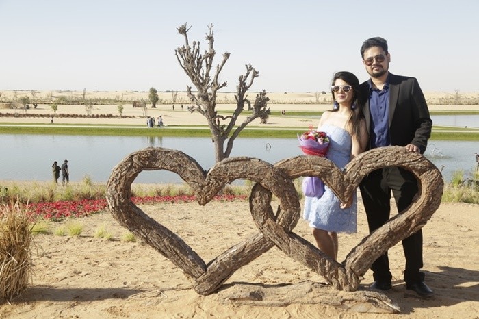 Nơi hẹn hò lý tưởng của các cặp đôi tại hồ trái tim ở Dubai
