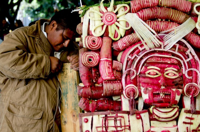 Lễ hội củ cải Oaxaca độc đáo