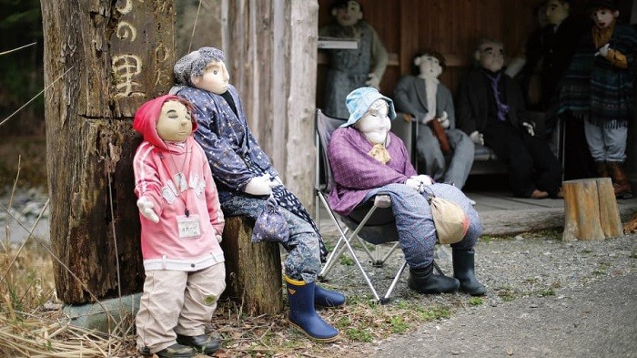 Bù nhìn đủ mọi lứa tuổi - ngôi làng bù nhìn ở Nhật Bản