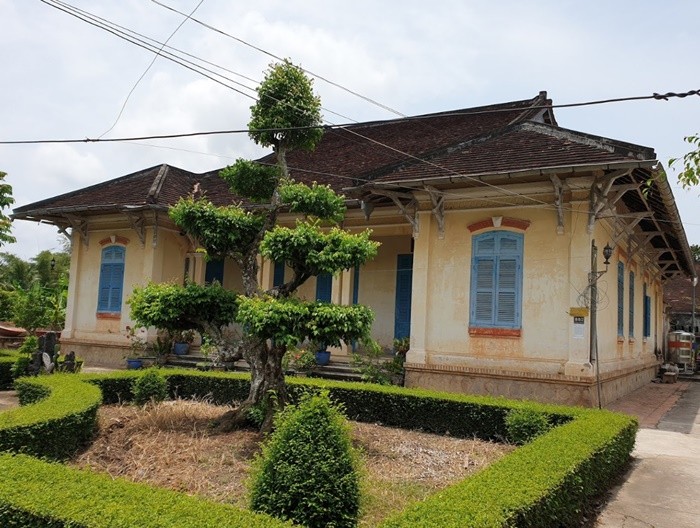 Typical architectural beauty of Tran Ba ​​The ancient house