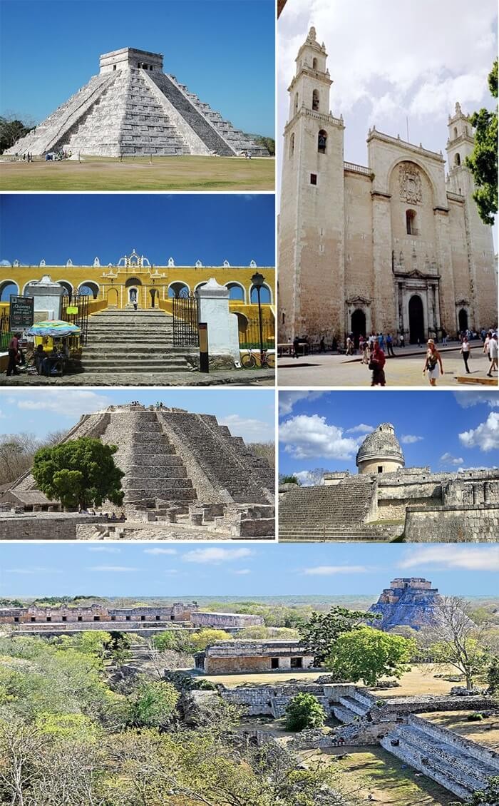 Những địa điểm du lịch ở Mexico - bán đảo Yocatan