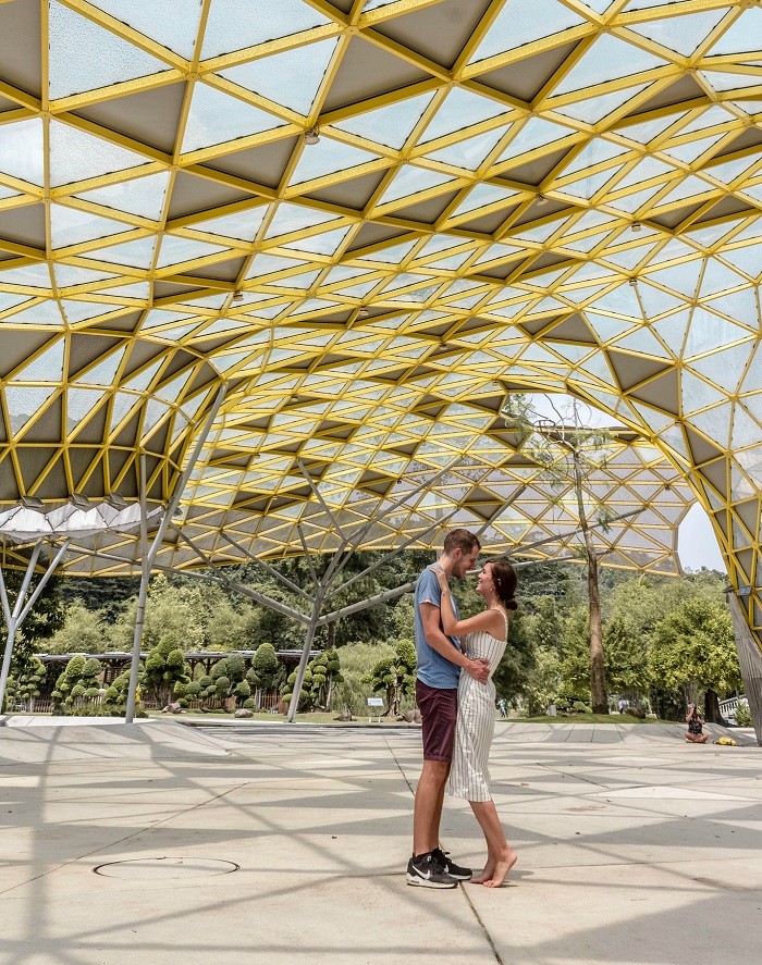 Mái vòm nổi tiếng ở Vườn bách thảo - trải nghiệm miễn phí ở Kuala Lumpur
